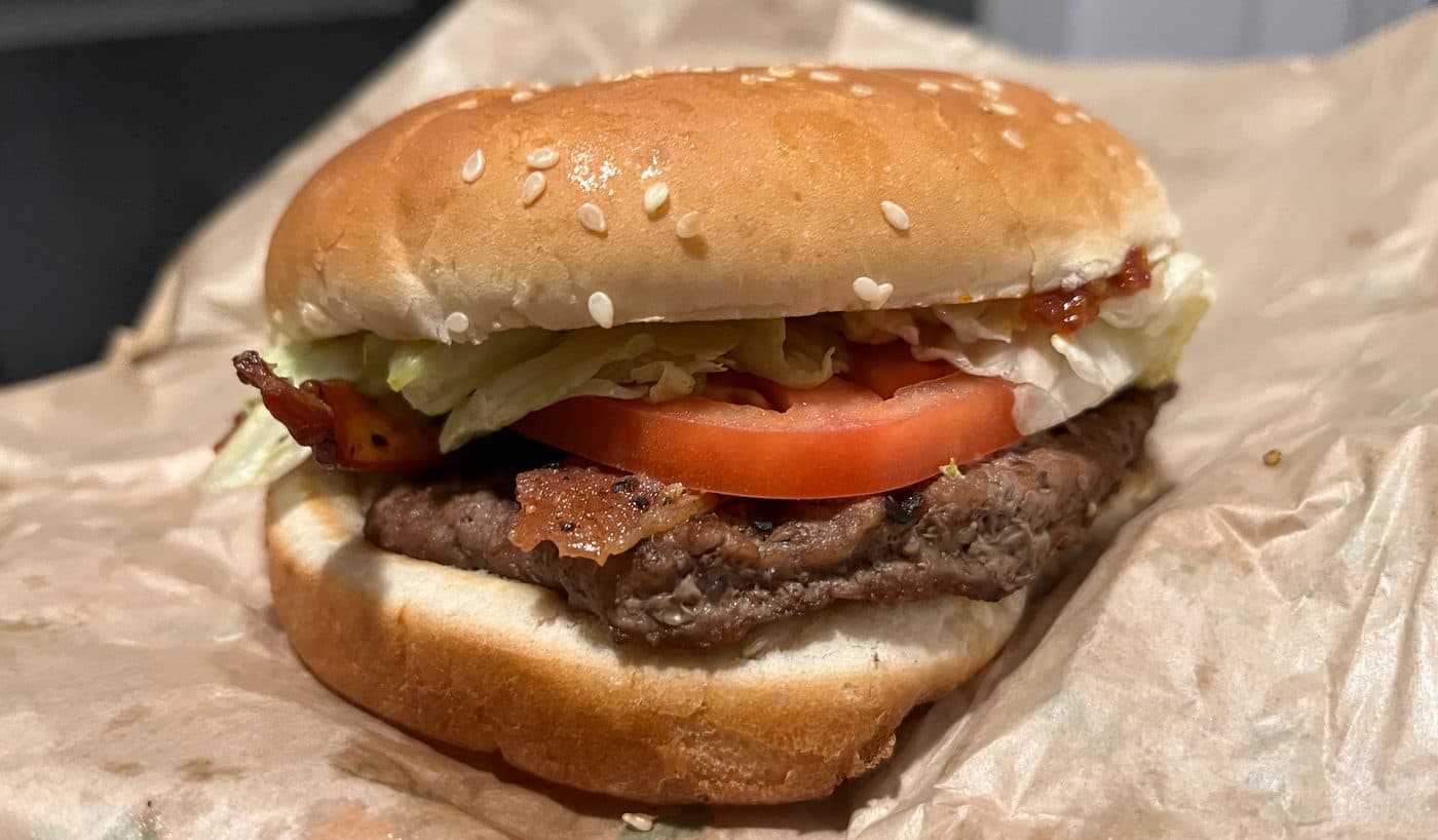 Bacon Cheeseburger (before)