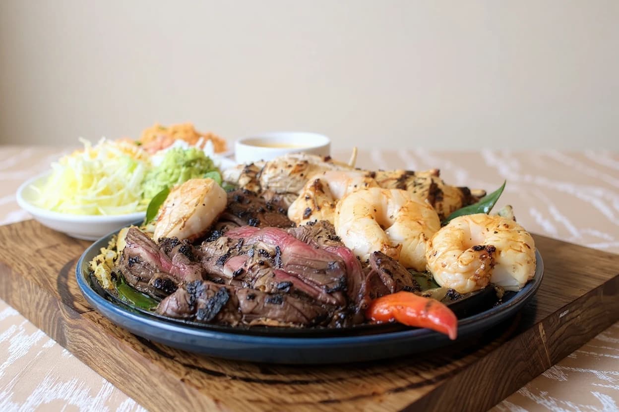 Combo Fajitas cropped to the DoorDash photo size