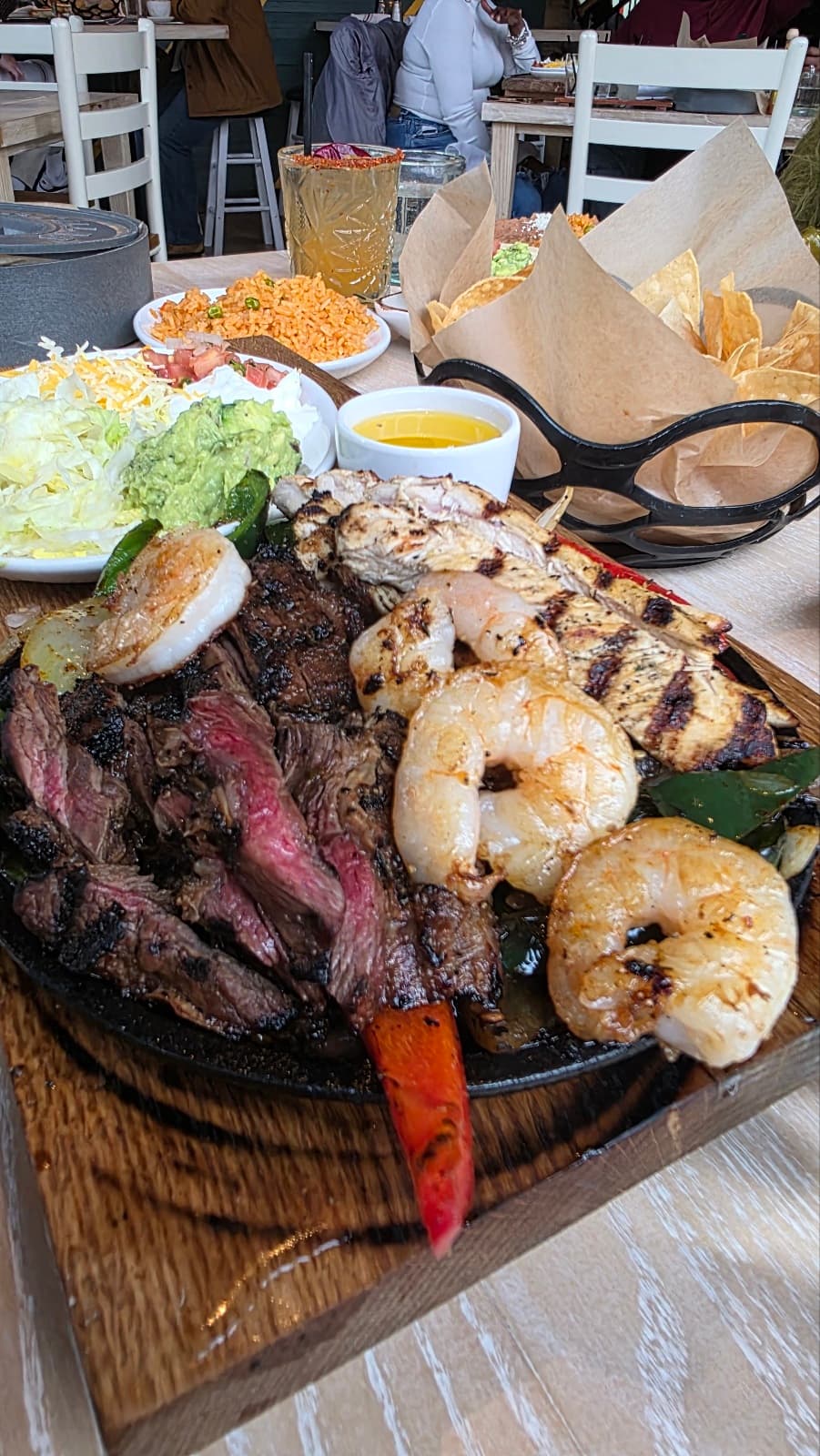 Fajitas mixtas (before)